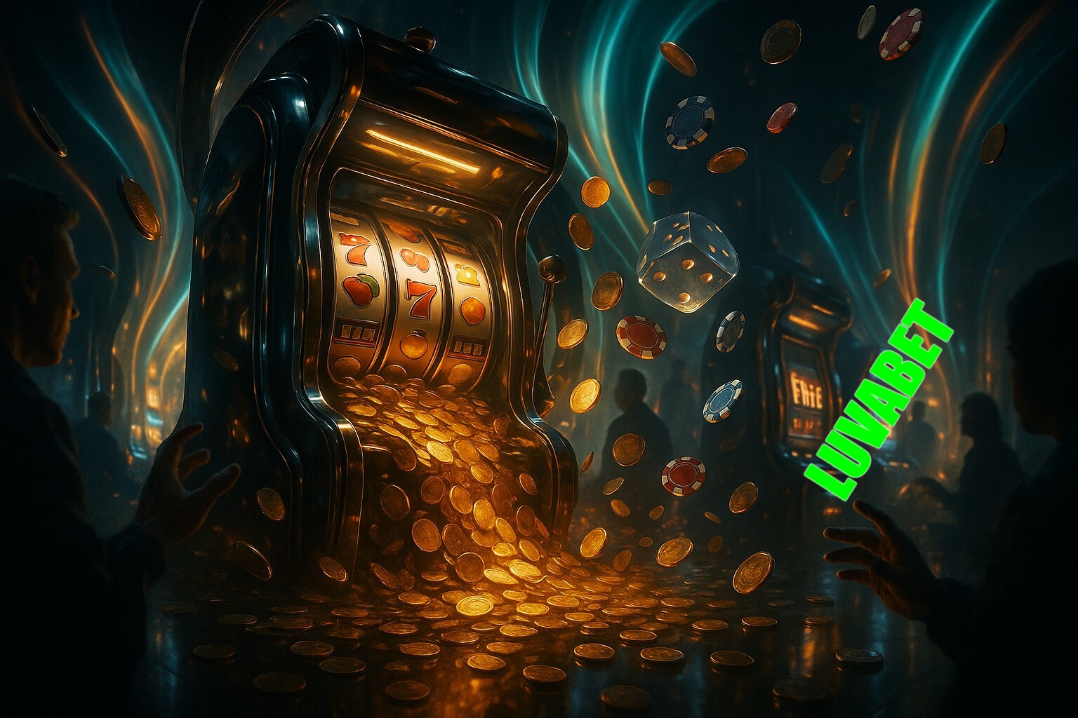 Diversos jogos de caça-níqueis